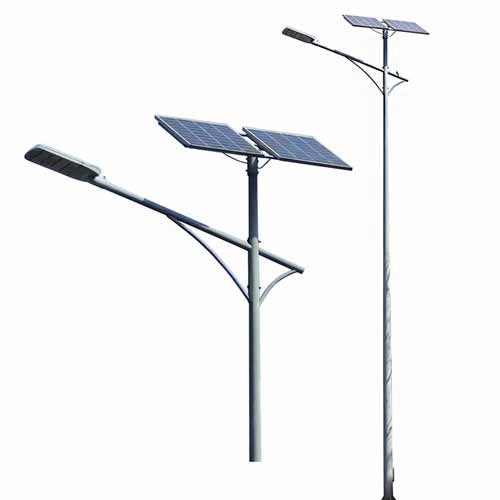 Economic outdoor cast iron galvanized lights lamp post parts 5m 7m 8m 9m price lamp post solar street light pole